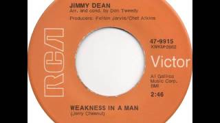 Watch Jimmy Dean Weakness In A Man video