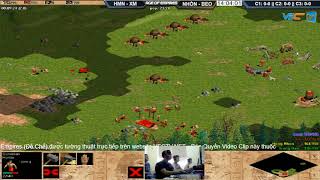 AOE|| 2vs2 Random Hoàng Mai Nhi, Xi Măng vs Hưng Nhổn, Beo 12/9/2017