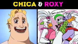 Chica & Roxy FULL: FNAF Animation | Mr Incredible becoming Сanny