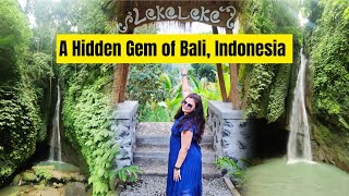 Leke Leke Waterfalls Bali Indonesia | A small trek to the beautiful waterfall in