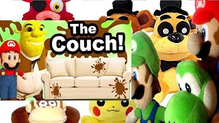 Sml Movie The Couch Mario And Luigi Reactiongfreddy,Foxy,Freddy,Pikachu,Dk,Yoshi