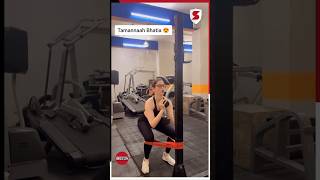 Tamannaah Bhatia Doing Gym Workout