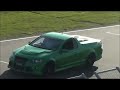 VE Ute on Phillip Island race track