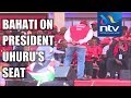 Bahati unseats President Uhuru Kenyatta, sings to the First Lady