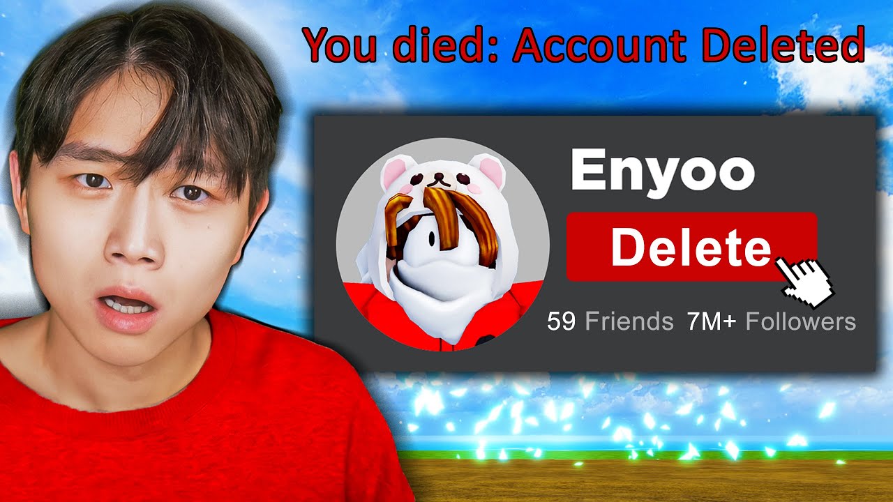 Deleting my Blox Fruits Account.. Deleting my Blox Fruits Account..