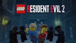 New LEGO Resident Evil 2 Leon Gameplay