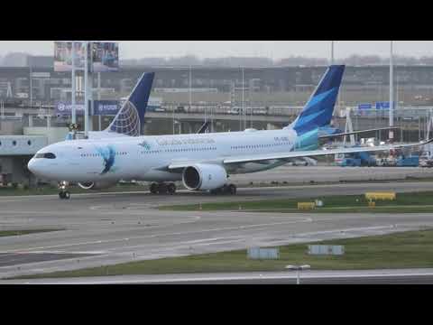 First Visit Airbus A330-900Neo Of Garuda Indonesia At Schiphol, Amsterdam (EHAM)