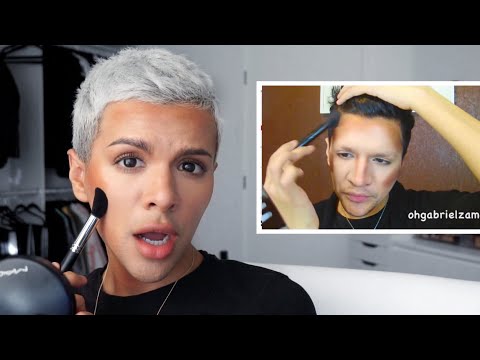 Recreating MY Worst Makeup Tutorial EVER!!!!! | Gabriel Zamora