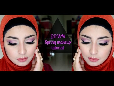 GRWM - Spring makeup tutorial - Zezahbaragbah - YouTube