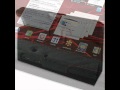 Foto pequena PDair Leather Case for Motorola XOOM 2 10.1 MZ616/MZ615 - Book Type (Black/Red Stitchings) Ver.1
