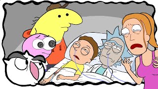 Rick And Mortys Deathbed Feat. Smiling Friends