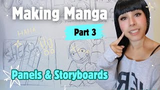 ?How to Make Manga (PART 3)? Panels & Storyboards?Rough Layouts/Sketches