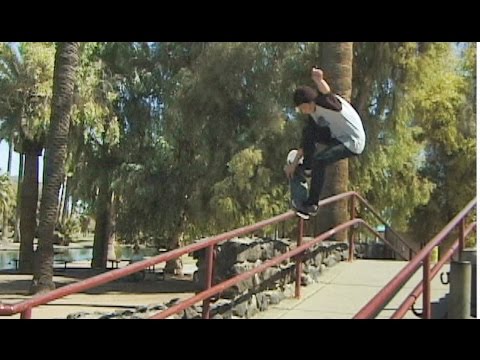 Jesse Boudreau - Foundation Secret Society - Arizona Ditch Ripping!! Man Sized Hardflip!?!