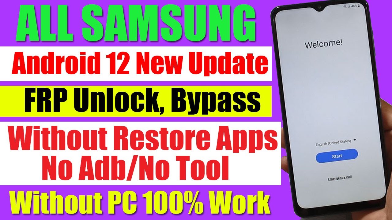 How to bypass FRP lock on Samsung (One UI 4.1 Android How to bypass FRP lock on Samsung (One UI 4.1 Android