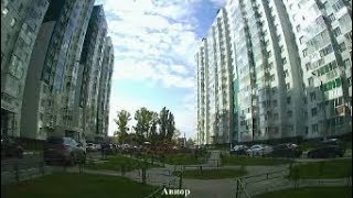 Видео Воронеж 3.10.18.Погода. Новостройки на ул. Беговая от Авиор, Беговая улица, Воронеж, Россия