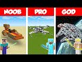 Minecraft: LIFE OF JEDI - STAR WARS BUILD CHALLENGE / NOOB vs PRO vs GOD in Minecraft