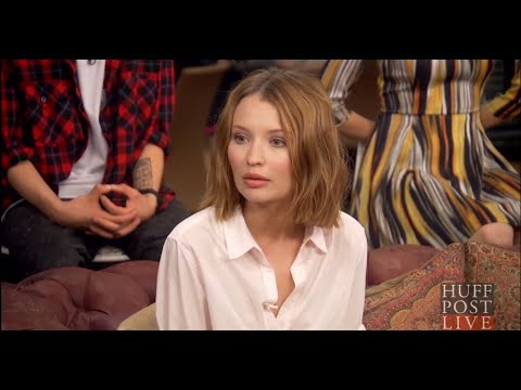 Emily Browning Talks