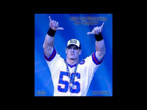 WWE - John Cena Old Theme Song - Basic Thuganomics (Arena Effects...
