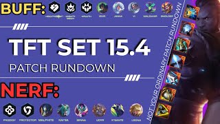 Huge Changes? No Nonsense Patch Rundown Tft Set 15.4 Rundown