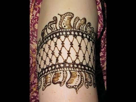 Henna Tatoos Phoenix on Cuff Arm Band Henna Tattoo