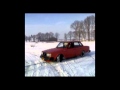 Volvo 244 snow Drift