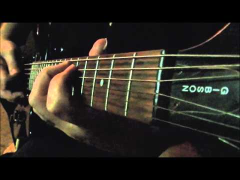 Death - Trapped in a Corner (guitar cover - no solo)