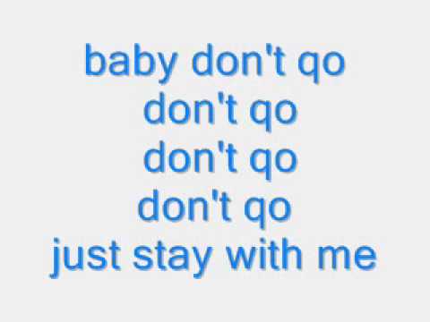 Don't Go Video