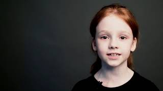 Актерская визитка. Поденок Алиса. Киношкола "Детский кинопродакшн" BIGfilm. 2021г.