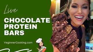 Mint Chocolate Protein Bars ~ Easy Recipe โข ๐ณ๐๐๐ ๐ช๐๐๐๐๐๐ ๐ช๐๐๐๐ | VeginnerCooking.com
