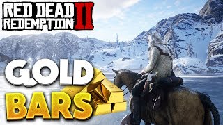 Red Dead Redemption 2 Gold Bar Locations & Ingot! RDR2 Money - Jack Hall Gang Treasure (No Glitch)
