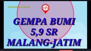 GEMPA BUMI 19 Februari 2019 BERKEKUTAN 5,9 MAGNITUDO MENGGUNCANG MALANG-JATIM