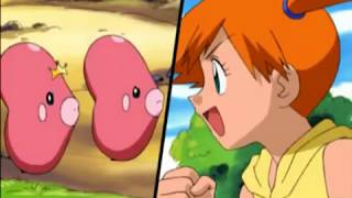Pokemon Misty and Daisy vs Cassidy and Butch