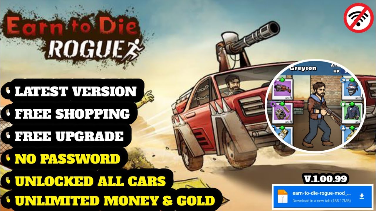 DOWNLOAD! EARN TO DIE ROGUE MOD APK V. 1.00.99 TERBARU DOWNLOAD! EARN TO DIE ROGUE MOD APK V. 1.00.99 TERBARU