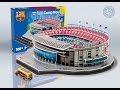 "Camp Nou" del FC Barcelona | Nanostad - Puzzle 3D