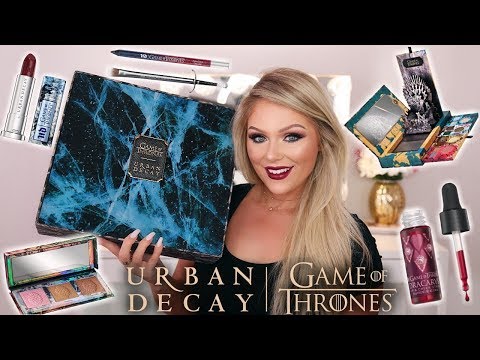 URBAN DECAY GAME OF THRONES COLLECTION | FIRST IMPRESSIONS REVIEW + TUTORIAL - YouTube