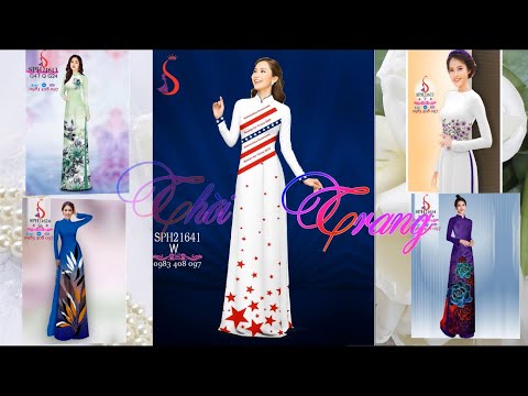 Nếu bạn muốn mặc áo dài vừa đẹp lại thời trang thì 30 mẫu này dành cho bạn Vải Áo Dài S