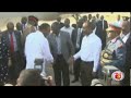 Uhuru back from Asia, lands in Mombasa