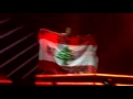 Video Armin Van Buuren holding Lebanon flag (22-01-2011)