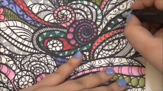 Speed Coloring ? My Drawing ? Love to Color ? Tiffany Lovering