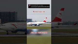 Remember Austrian Airlines Old Fleet