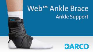 Web™ Ankle Brace - Proper Application