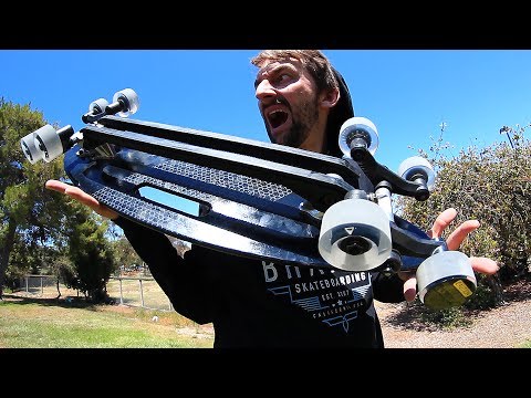 THE 8 WHEELED ALL ROVER SKATEBOARD! | SKATE CIRCUS