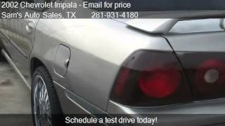 2002 Chevrolet Impala LS - for sale in Houston, TX 77076