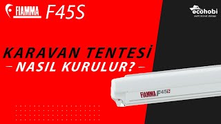 Fi̇amma F45 Karavan Tentesi̇ Kurulumu Montaji Nasil Yapilir.