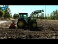 Preparación y siembra de parcelas en los Campos de Prácticas de la E.T.S.I.Agrónomos.
