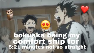 Bokuaka Being My Comfort Ship For 445 Minutes Not So Straight