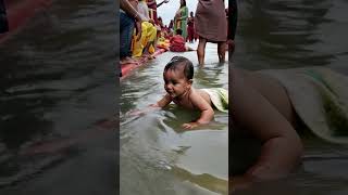 Holy Bath At Kumbh Mela