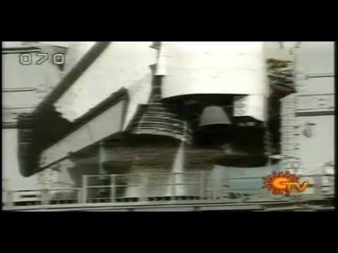 -Kalpana chawla on the columbia aircraft blast shown in suntv...