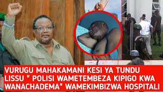 Kimeumana Vurugu Mahakamani Wafuasi Wa Chadema Wapigwa Na Polisi Wakimbizwa Hospitali
