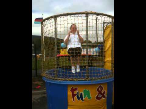 Hovis Carole-Anne gets dunked.MOV
